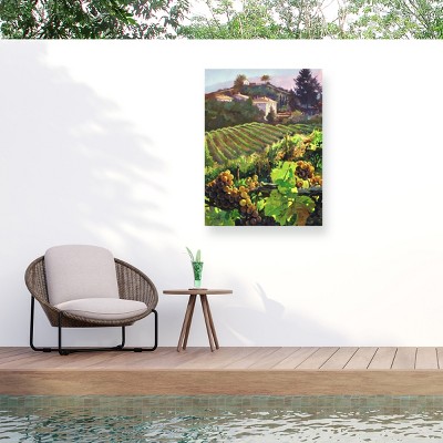 "Siena Harvest" Outdoor Canvas