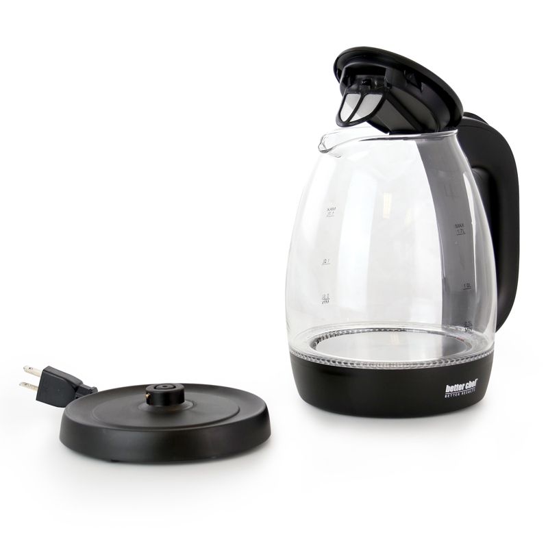 Better Chef 1.7L Cordless Electric Glass Tea Kettle, 2 of 6