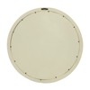 FONTOI Round Wall Mirror Solid Mango Wood Frame Transitional Decor Accent Home Decorative Mirror for Bathroom Entryway, Cream, 19.8"*19.8"*1.3" - 4 of 4