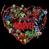 Boy's Marvel Heroes Unite Heart T-Shirt - 2 of 4