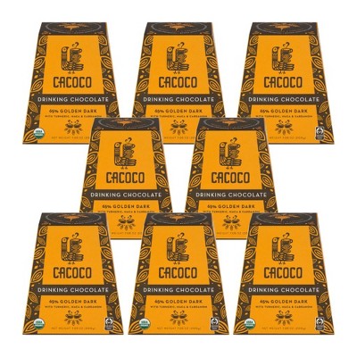 Cacoco 65% Golden Dark Drinking Chocolate - Case of 8/7.05 oz