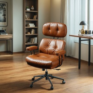 XIZZI High Back Executive Office Chair Recline Function 24.61" Wide Seat, Ergonomic Desk Chair with Comfy Lumbar Support & Neck Support - 1 of 4
