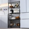 LunaLulinlk 1250 lbs 5 Tier Steel Storage Rack Miscellaneous Rack for Home, Kitchen - 2 of 4