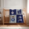 NHL Domino Swaddle Blanket - 2 of 4