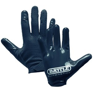 Battle Sports Adult Doom Speed Receiver Football Glove - Navy - 1 of 2