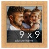 PosterPalooza | 9x9 Modern Bamboo Picture Frame, UV Acrylic, 5 Finishes - 2 of 4