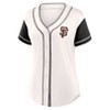 MLB San Francisco Giants Women's Short Sleeve White Fashion Jersey - 2 of 3