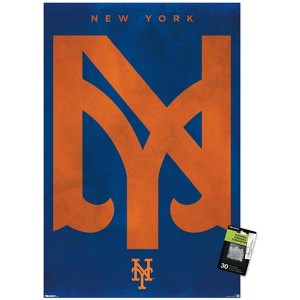 Trends International MLB New York Mets - Logo 25 Unframed Wall Poster Prints - 1 of 4