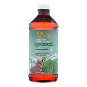 Desert Essence - Brushing Rinse Prebio Mint - 1 Each - 15.8 FZ - 1 of 2