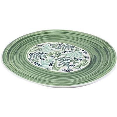 Blue Rose Polish Pottery P218  Manufaktura Large Oval Platter