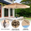 Aoodor 9FT Patio Umbrella Thatch Outdoor Umbrella（ no Base） - 4 of 4