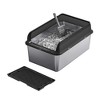 Stainless Steel Cat Litter Box with Lid Large Litter Box for Big Cats Non-Stick Stainless Steel Litter Box High Sides,Anti-Leakage 8"Deep - 4 of 4