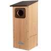 JCS  Wildlife Cedar Wood Duck House with Recycled Poly Lumber Roof and Predator Guard - 2 of 4