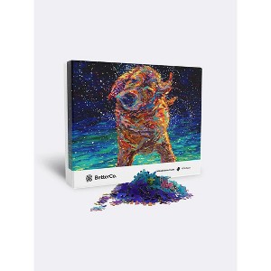 BetterCo. Midnight Swim - 1000 Pieces Dog Puzzle : Target
