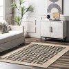 Nuloom Saskia Southwestern 5x8 Jute Indoor Area Rug for Dining Room Rug Neutral Rug Living Room Rug, Ivory - 2 of 4