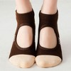 Anna-Kaci Women's 3-Pack Low Cut Performance Socks with Arch Support Cushioned Sole and Non-Slip Grip Heel - 2 of 2