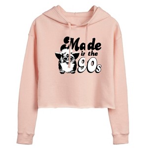 Women's - Furby - Made In The 90s Cropped Graphic Hoodie - 1 of 2