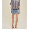 Women's Sequin Boxy Relaxed Crop Top - WISHLIST - 2 of 2