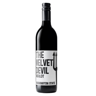 The Velvet Devil Merlot Red Wine by Charles Smith - 750ml Bottle