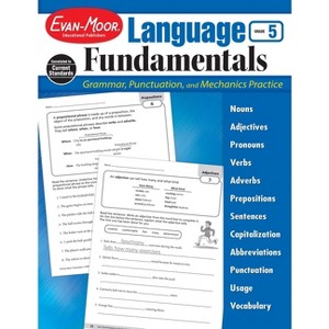 Language Fundamentals, Grade 5 Teacher Resource - by  Evan-Moor Educational Publishers (Paperback) - 1 of 1