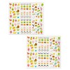 240ct Food, Animals, and Icons Stickers: Carlton Cards Stationery & 3D Whale, Music, Back-To-School, Birthday Theme - 2 of 3