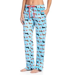 Ashford & Brooks Women's Plush Mink Fleece Pajama Sleep Pants - 1 of 4