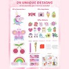 24Pcs Diamond Art Kits, Diamond Painting Kits, Arts and Crafts for Kids Ages 6-12, Gem Art As Gifts Ideas for Girls and Boys - 2 of 4