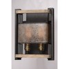 Maxim Lighting Boundry 2 - Light Wall Light in  Black/Barn Wood/Antique Brass - 3 of 3