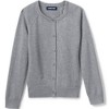 Lands' End School Uniform Kids Cotton Modal Cardigan Sweater - 2 of 3