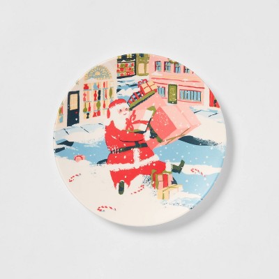 7" Melamine Santa Layering Plate - Threshold™