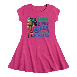 Girls' - Santiago of The Seas - Bonnie Bones Queen Fit & Flair Cap Sleeve Dress - 1 of 3