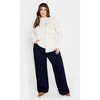 Women's Plus Size Amira Sweater - ivory | CITY CHIC - 3 of 4
