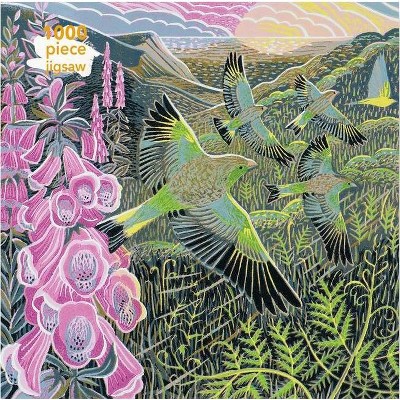 Adult Jigsaw Puzzle Annie Soudain: Foxgloves and Finches - (1000-Piece Jigsaw Puzzles) (Hardcover)