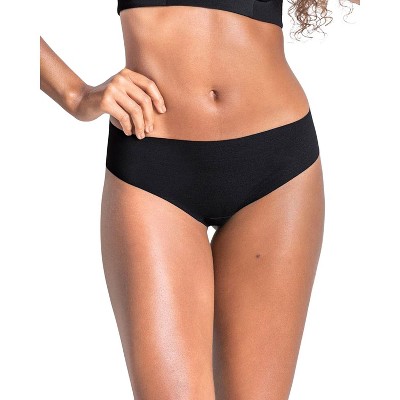 Leonisa seamless cheeky panties for women - No show hipster underwear -