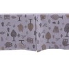 Bacati - Owls Gray/Beige Neutral Cotton Crib/Toddler Crib Skirt - 3 of 3