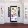 Beistle Happy Birthday Fabric Door Panel Set, 6' x 12.75", (1/Pkg) Multicolored - 2 of 4