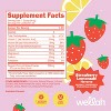 Wellah Electrolytes Powder (Strawberry Lemonade) 50 Servings - Hydration Drink Mix, 7 Vitamins & Minerals, Zero Sugar - 2 of 4