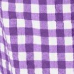 purple orchid gingham