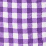 purple orchid gingham
