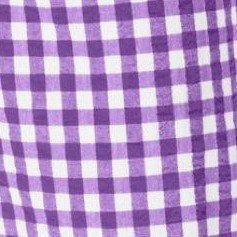 purple orchid gingham