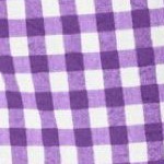 purple orchid gingham
