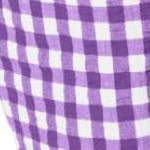 purple orchid gingham
