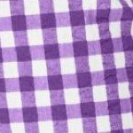 purple orchid gingham