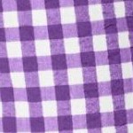 purple orchid gingham