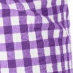 purple orchid gingham