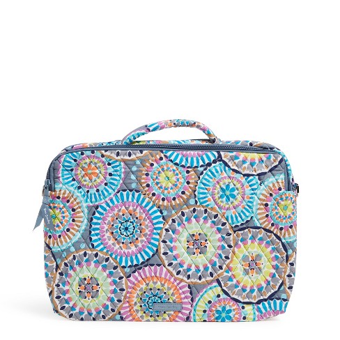 Vera Bradley Women's Outlet Cotton Laptop Workstation Crossbody : Target