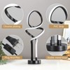 Modern Table Lamp LED Spiral Lamp Bedside Lamp with Stepless Dimming Switch Contemporary Nightstand Lamp LED Lamp for Bedroom Living Room Home Office - 2 of 4
