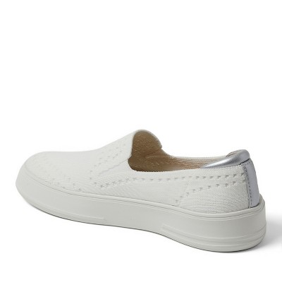 Женские кроссовки Dearfoams Women's Sophie Slip-On Sneaker - White 2 Size 10 — фото 6