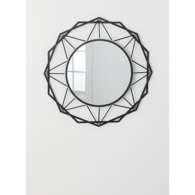 Sullivans Mirror Wall Decor 32"H Silver