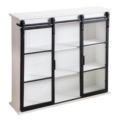 Bookcase with cheap glass doors target